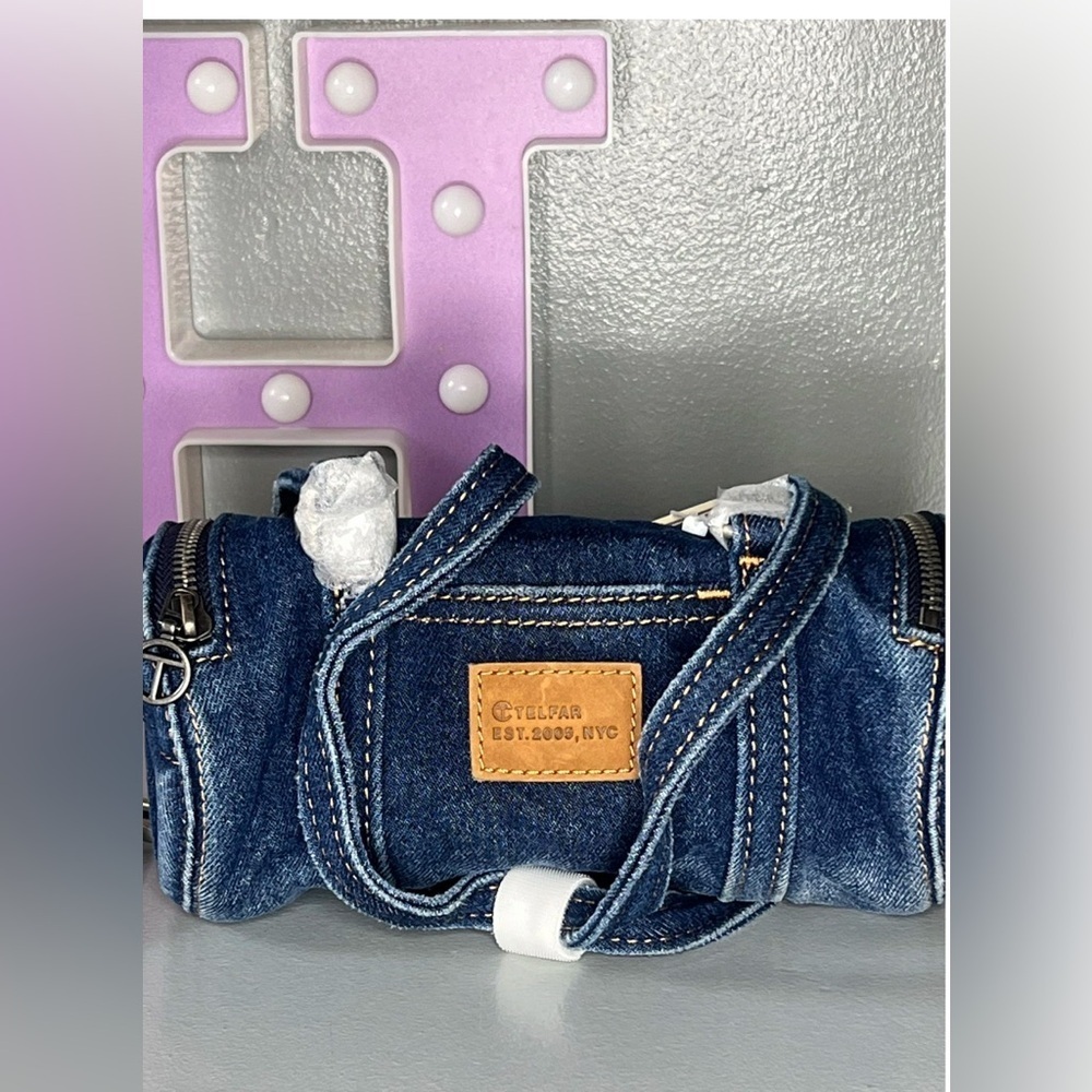 Telfar Small Denim Duffle - Picture 7 of 7